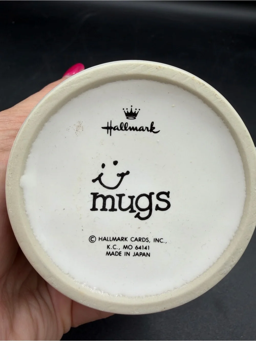 Vintage Hallmark HUGS Forest Creature Tea Party Coffee Mug